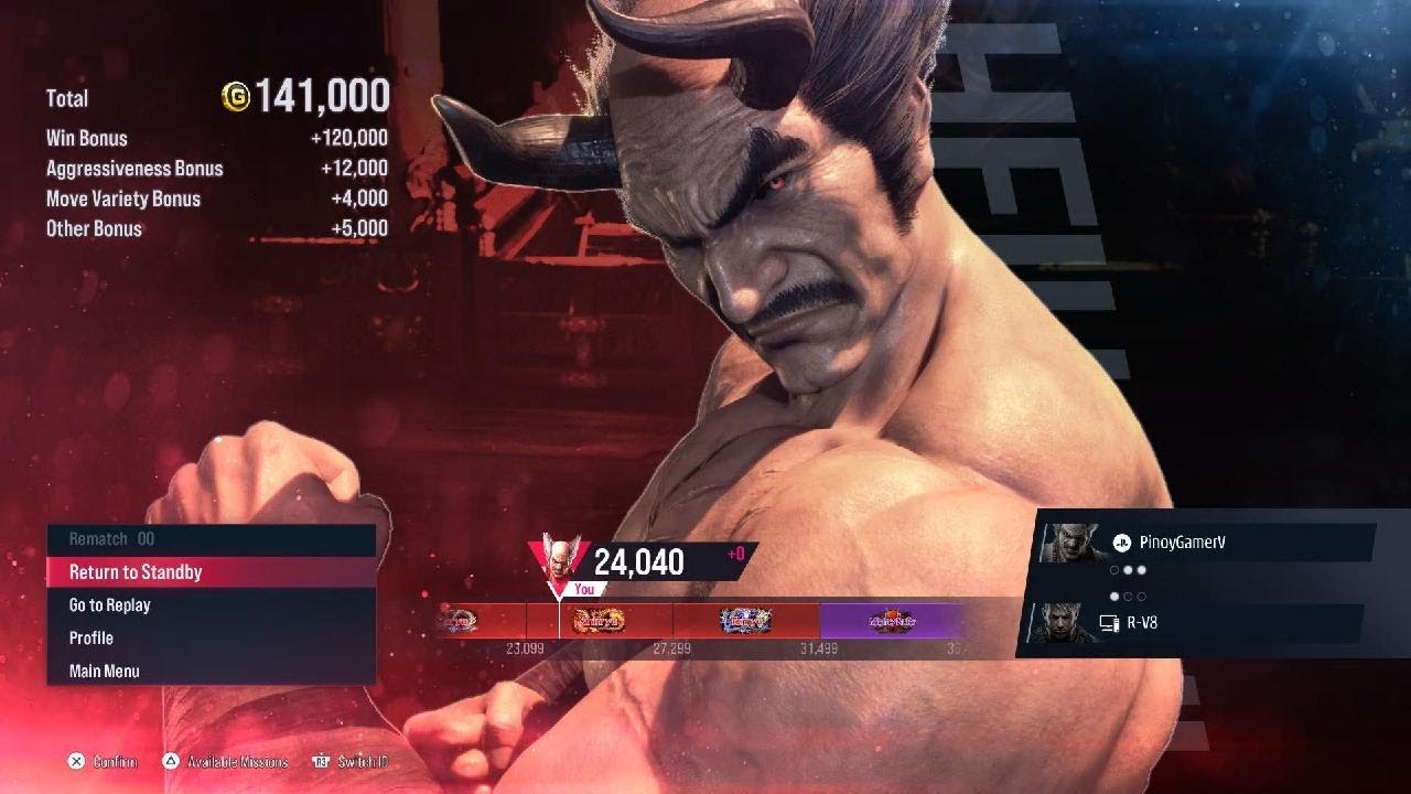 TEKKEN 8 stuck