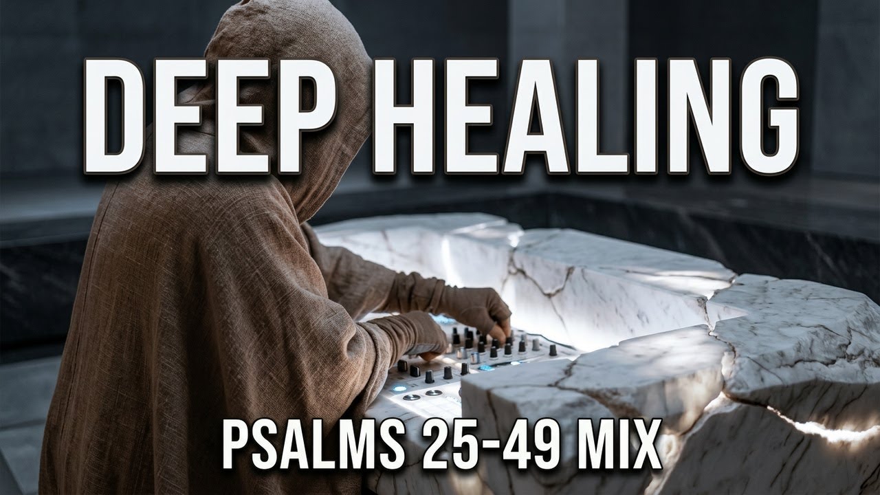 Psalms 25–49 Deep Healing Session  Gospel Afro House & Christian Amapiano Mix