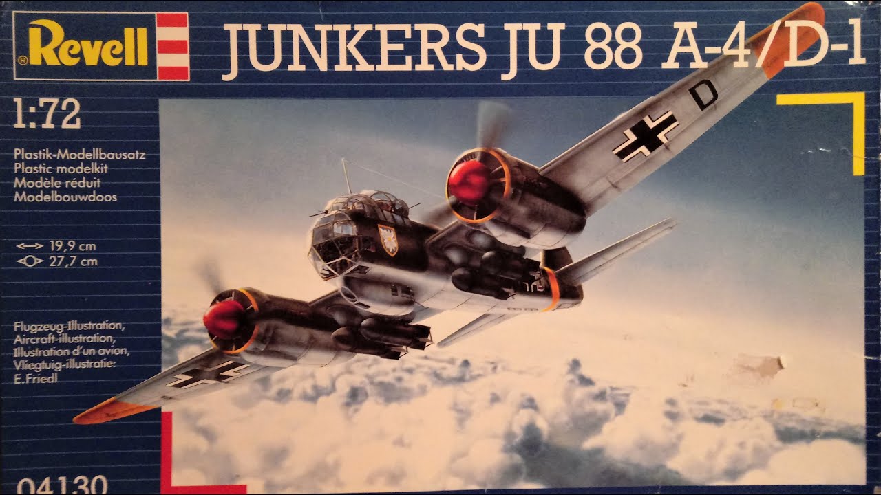 Revell Junkers JU  88A4 / D1