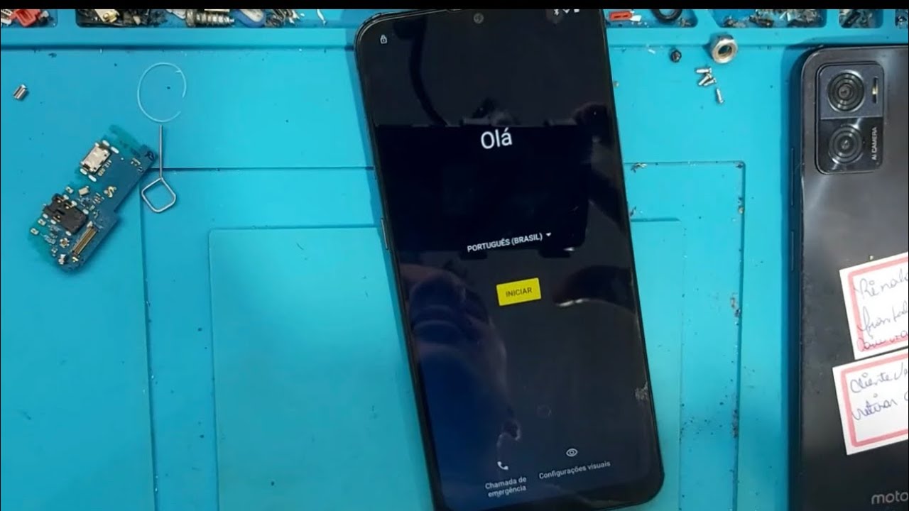 este dispositivo foi redefinido para continuar faça login com uma conta do Google