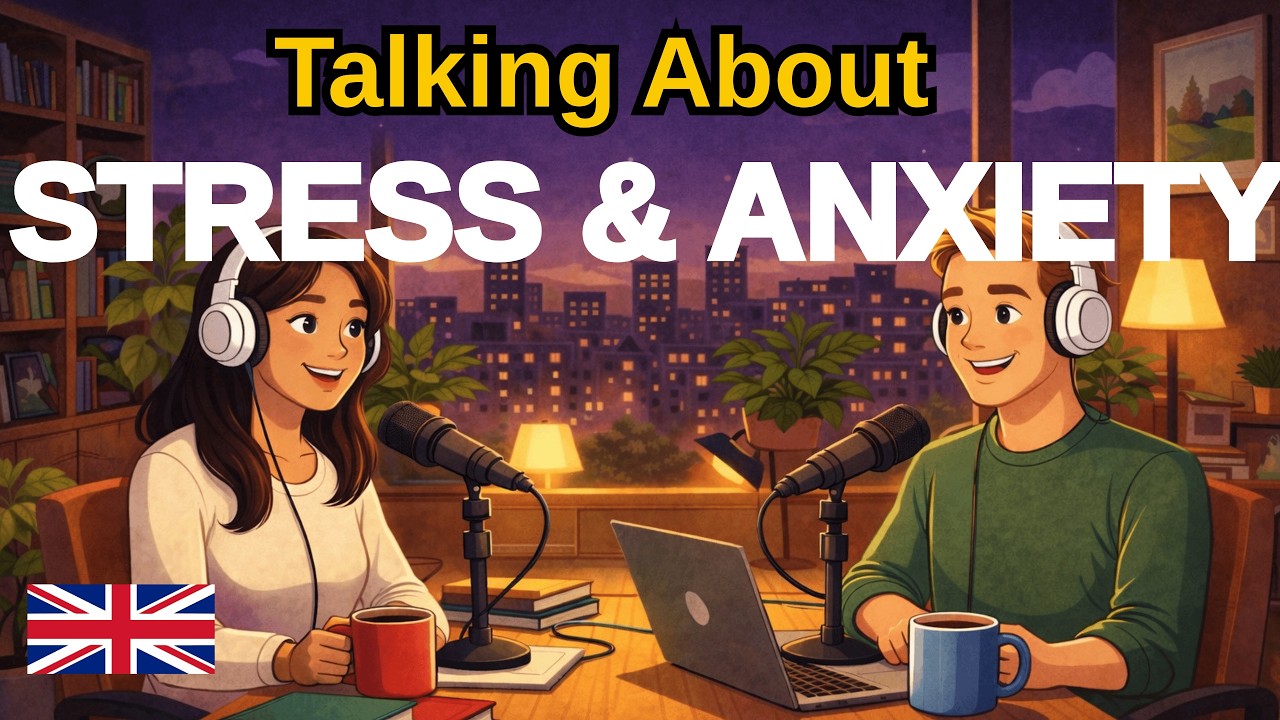 Talking About Mental Health And Anxiety In English  | English Podcast