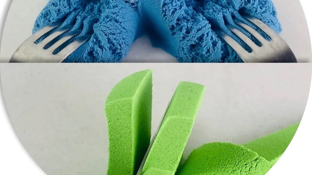 기분 좋아지는 힐링 모래영상 #2026 Satisfying and Relaxing Kinetic Sand ASMR | Kinetic Sand Cutting Sounds