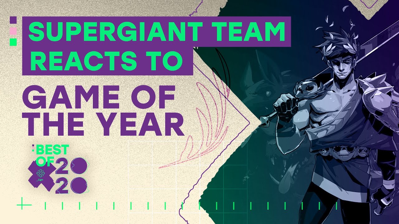 Supergiant Reacts to Hades' Best Game of 2020 Win