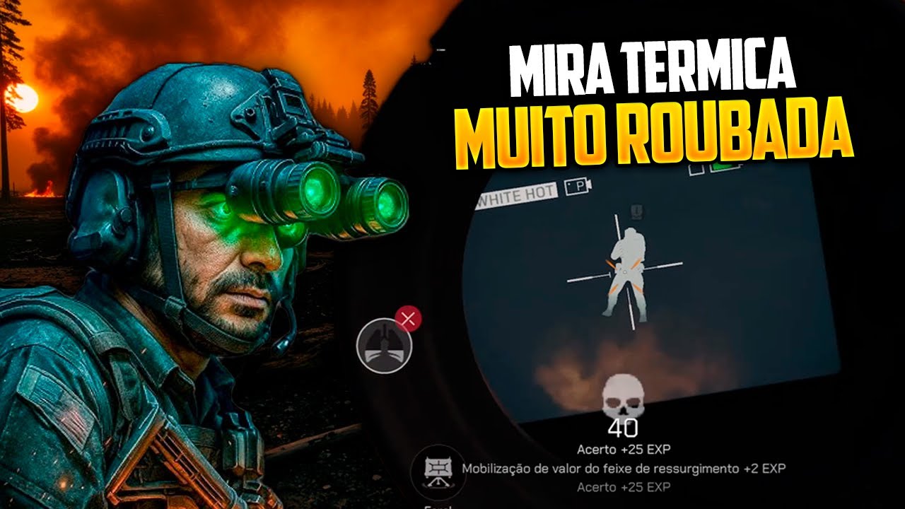 MODO NOTURNO COM MINI-14 THERMAL 💀 - DELTA FORCE MOBILE