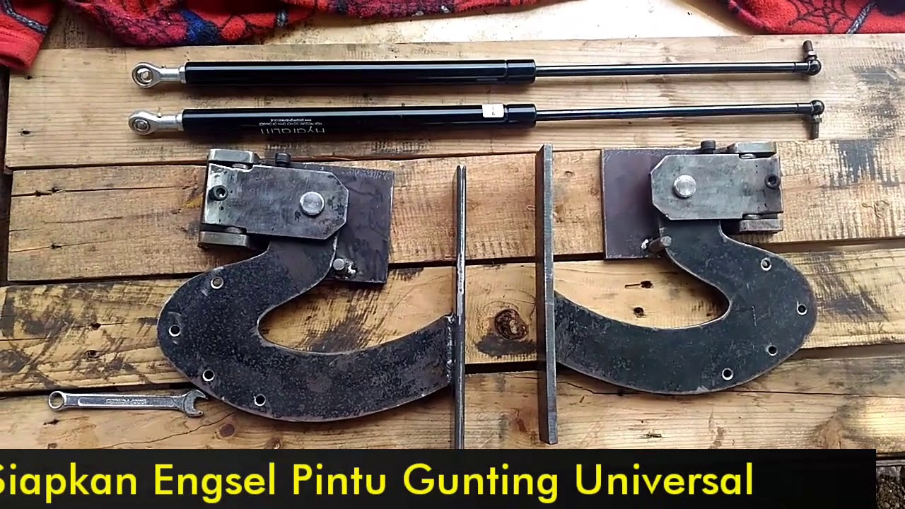 Cara Mudah Pasang Engsel Pintu Gunting, Pintu Gulwing, Lambodoors Universal
