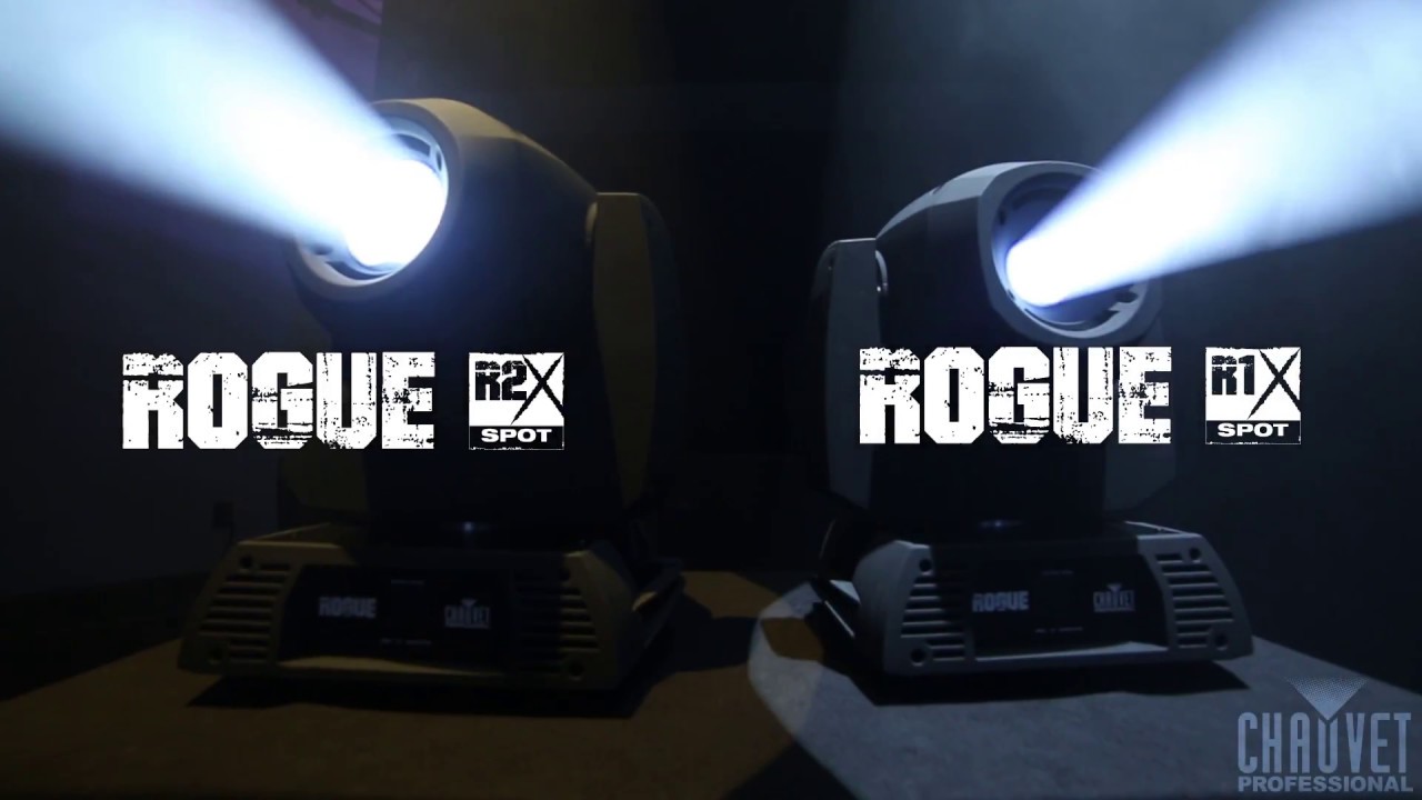 Rogue R1X Spot & Rogue R2X Spot by CHAUVET Professional