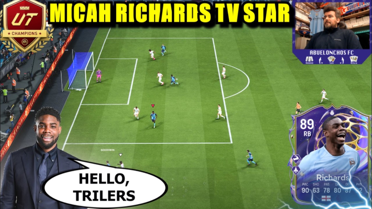 EL TRILERO DE LA TELEVISI&Oacute;N, llega al equipo MICAH RICHARDS ⚽ Abuelonchos FC 26