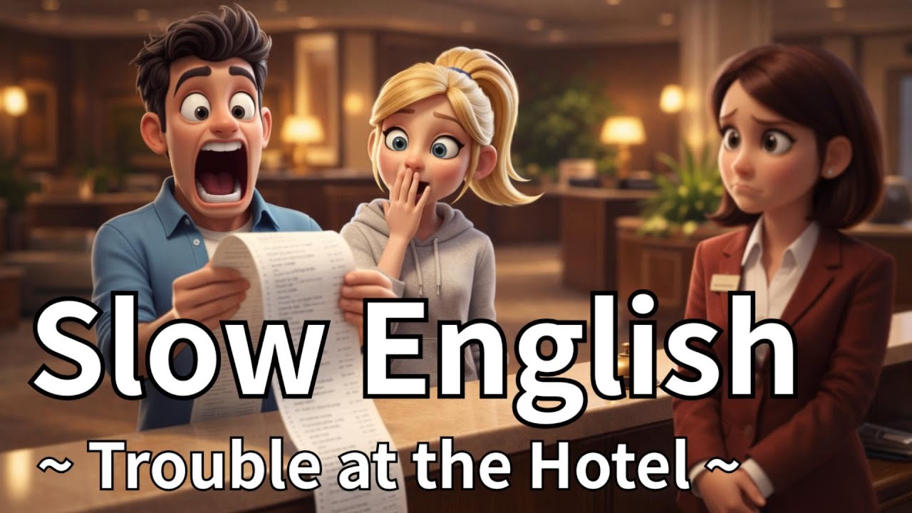 Hotel Check-in & Problems - Slow and Easy English For Beginners