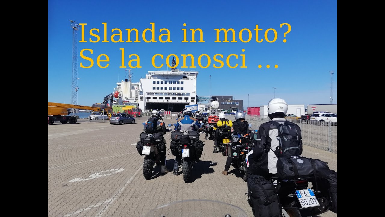 Islanda in moto?  Se la conosci ... 1° parte.