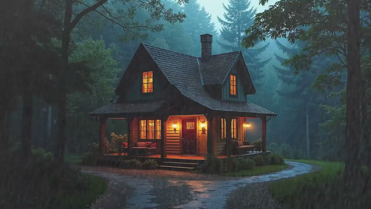 Enjoy heavy rain, non stop rain, and cozy night rain sounds | brown noise