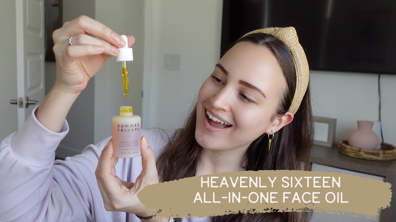 *NEW* Summer Fridays Heavenly Sixteen All In One Face Oil | Review + Morning Skincare Routine