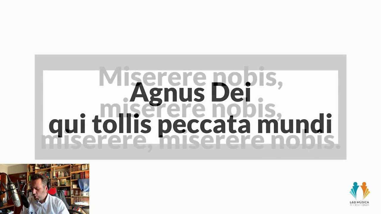 BAJOS - Agnus Dei - Missa Brevis nº7 en C de Charles Gounod