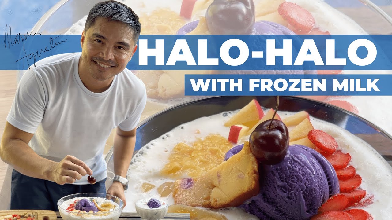 HALO HALO WITH FROZEN MILK