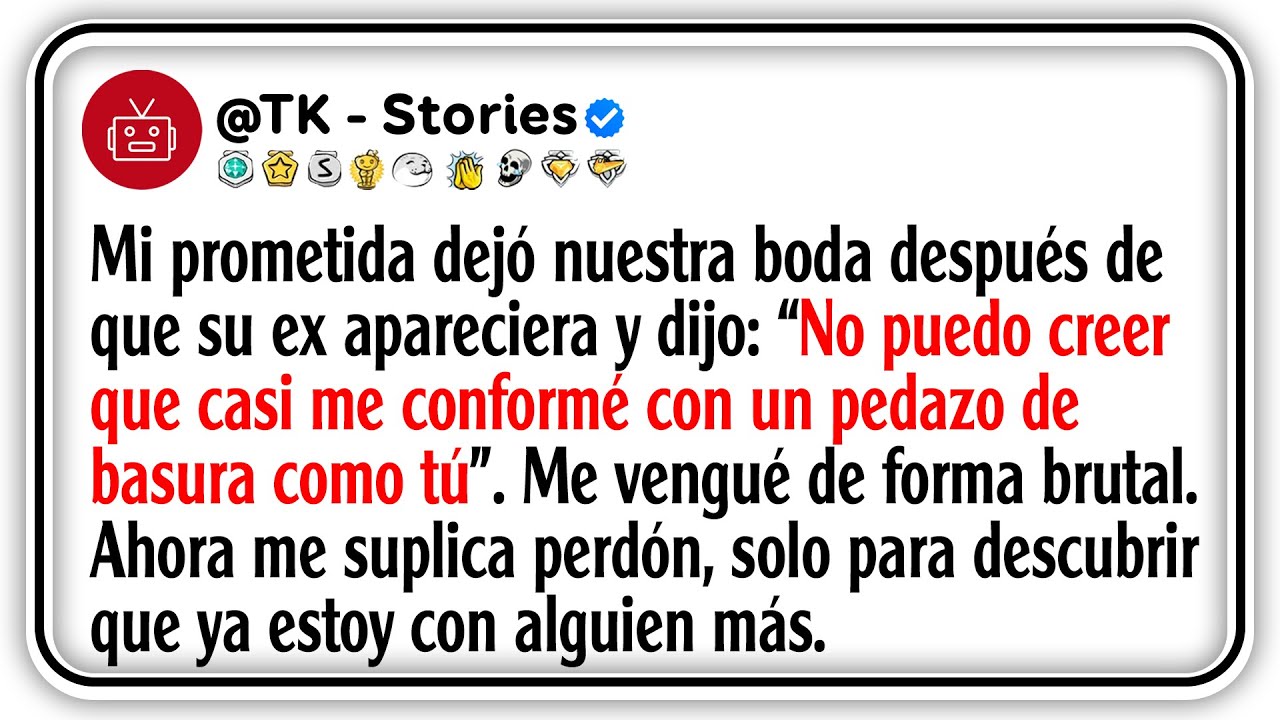 Mi prometida dejó nuestra boda después de que su ex apareciera y dijo: “No puedo creer que casi...