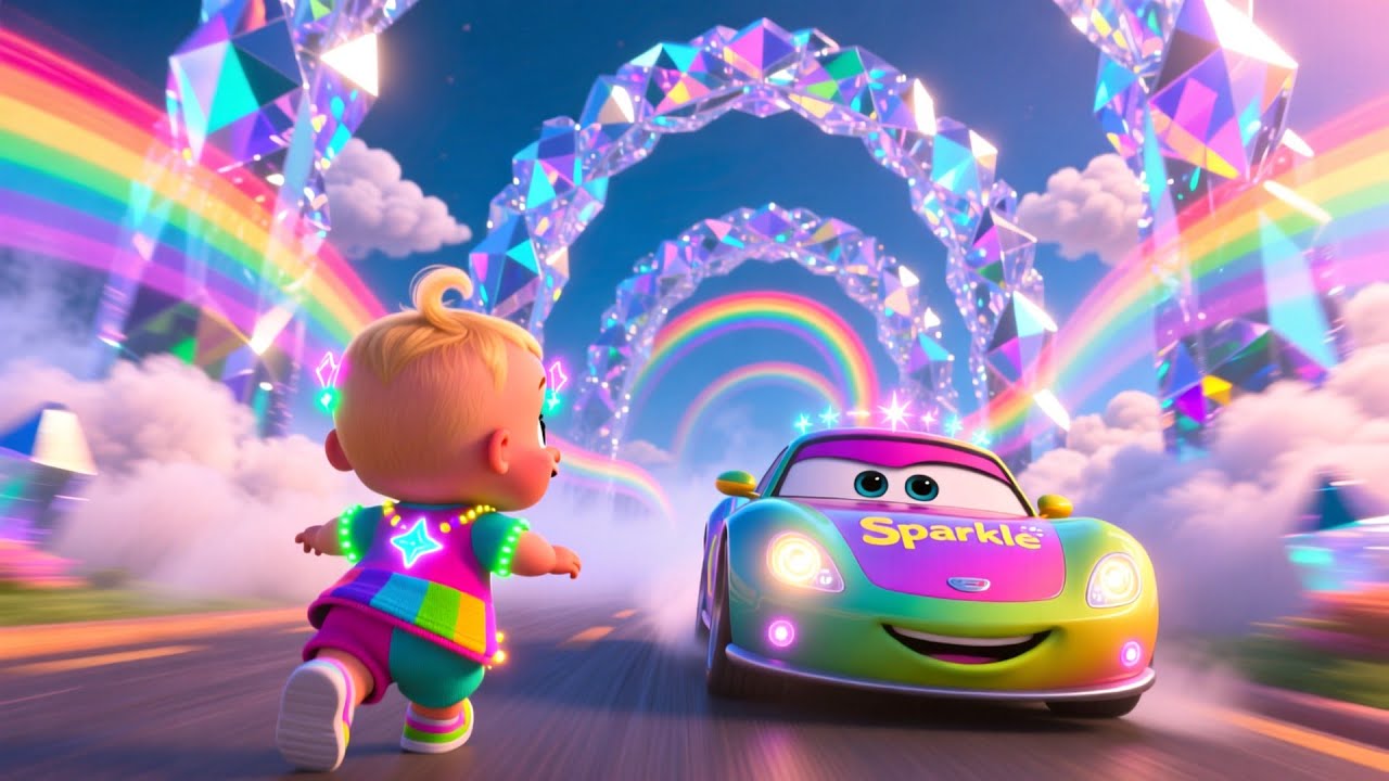 Wroom Wroom Car Song 🚗💨🍼 | Kids Fantasy Song | Learn Safe Travel and Happy Routines
