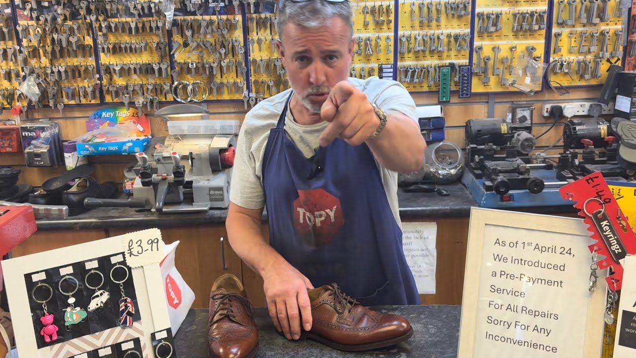 Before & After: Church’s Shoes Get a Custom Sole Upgrade | Cobbler Shoe Repair