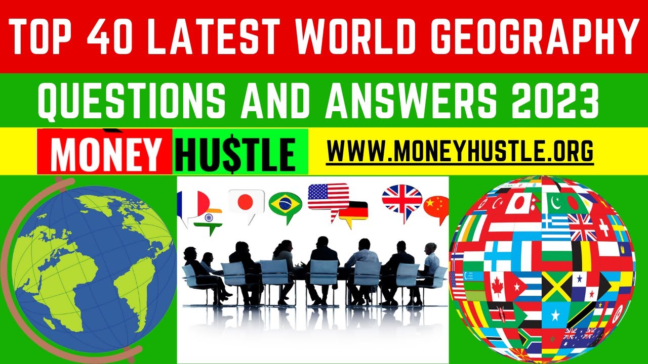 Top 40 Latest World Geography Quiz Questions and Answers #geopolitics #geography