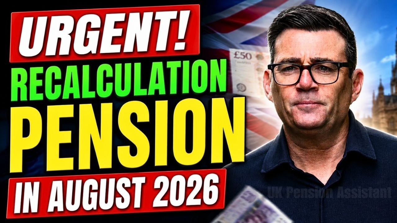 🚨 Good News for UK Pensioners: DWP CONFIRMS August 2026 Pension Recalculation!
