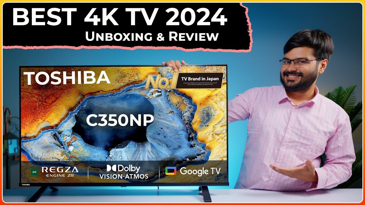 Toshiba C350NP: The 43-inch 4K TV You NEED in 2024? 📺 Unboxing & Review!