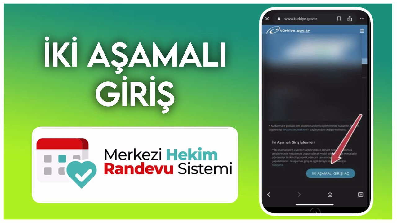 Mhrs İki Aşamalı Giriş - Mhrs İki Aşamalı Doğrulama