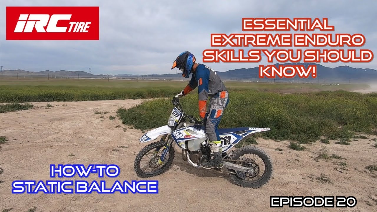 Essential Extreme Enduro Skill You Should Know! How-To Static Balance