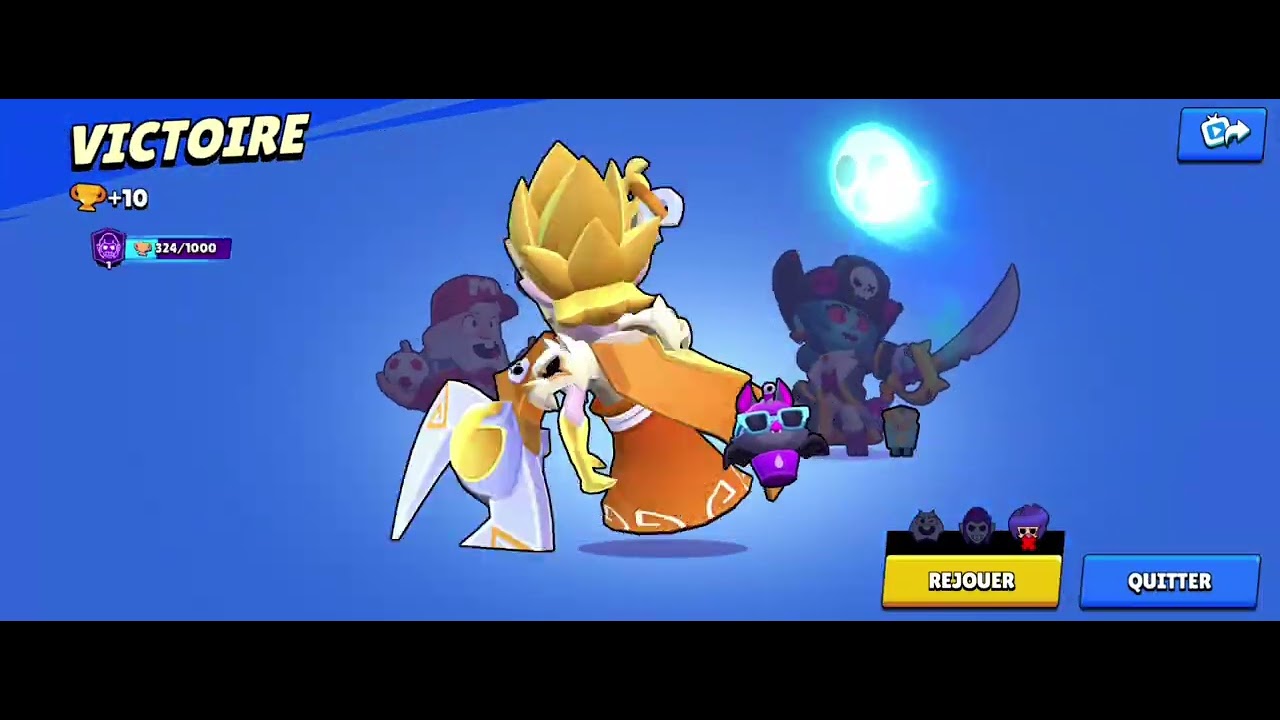 Je troll mes coéquipiers  sur brawl star