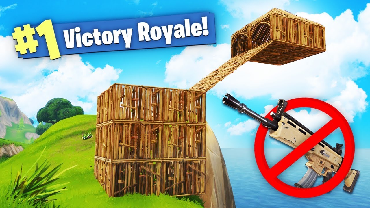 We WON Fortnite using NO WEAPONS