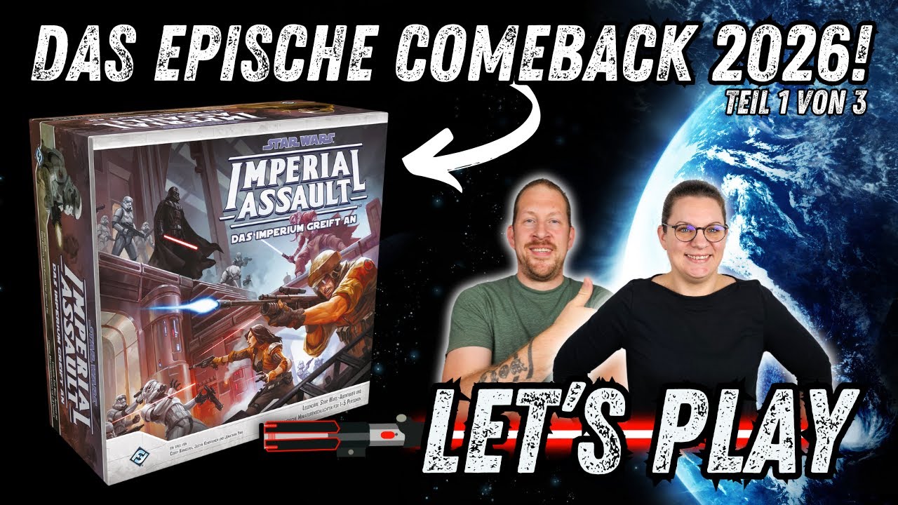 Star Wars Imperial Assault ist zurück! 😱 Let's Play Teil 1 von 3