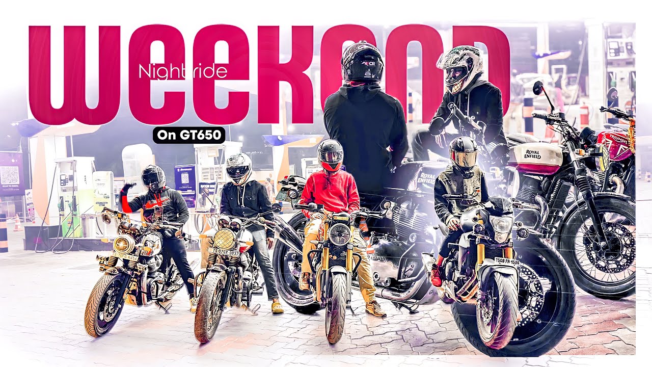 Night Ride On GT650 | FunNight  | HYDERABAD | FitVatsav