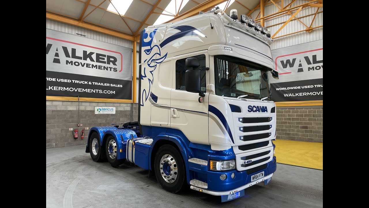New In Stocklist For Sale: SCANIA R450 *EURO 6* TOPLINE 6X2 TRACTOR UNIT – 2015 – WR64 VTW