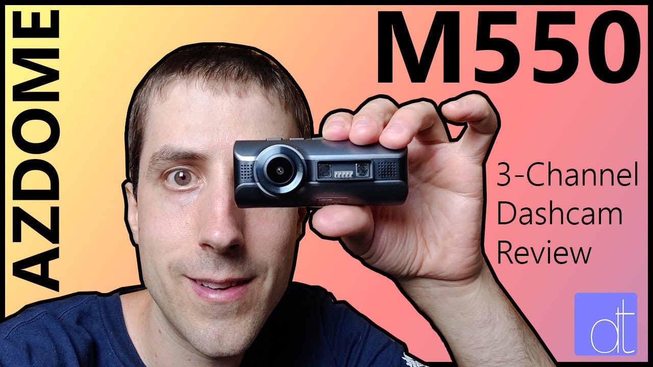 Azdome M550 3-Channel Dashcam Review | Decent Triple Channel Dashcam