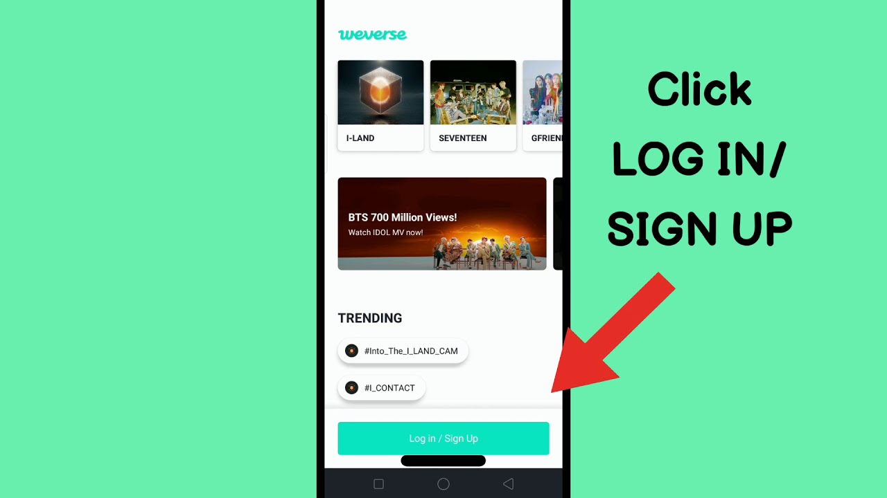 HOW TO CREATE WEVERSE ACCOUNT | sign up/log in (read description)