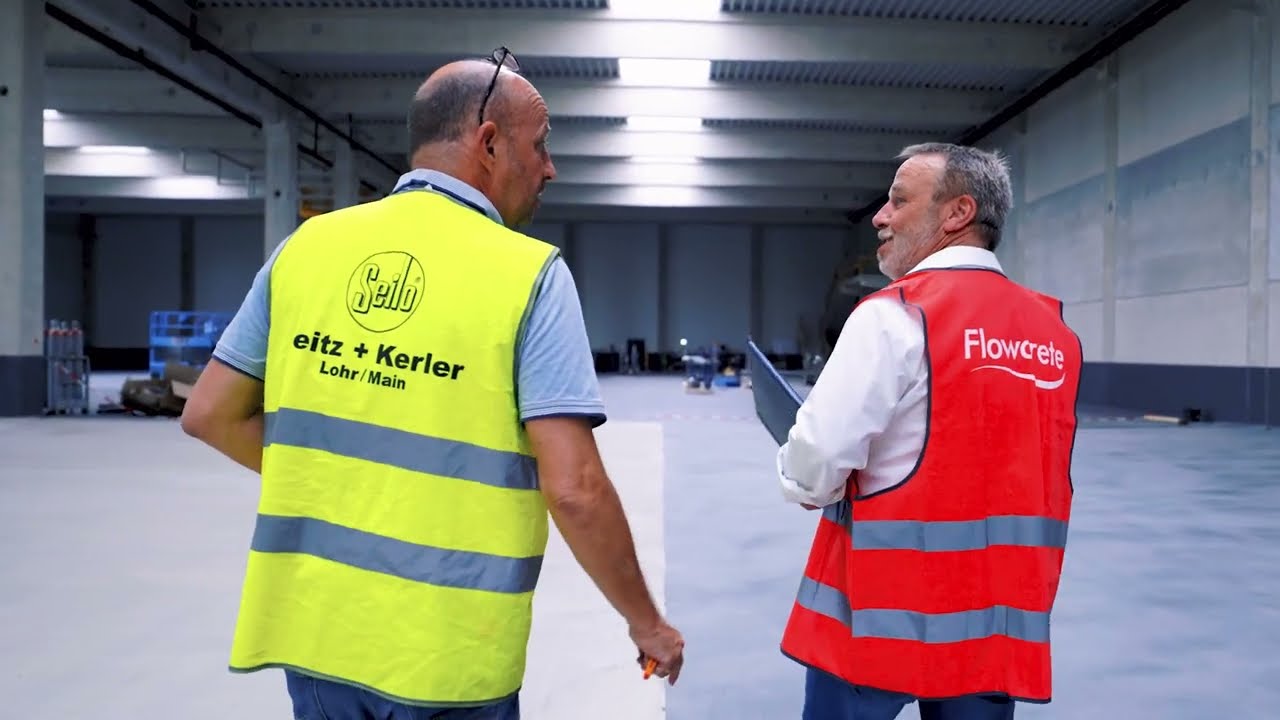 Bodenbeschichtung beim Softgetränkehersteller - 6000 qm Fläche mit Flowfresh