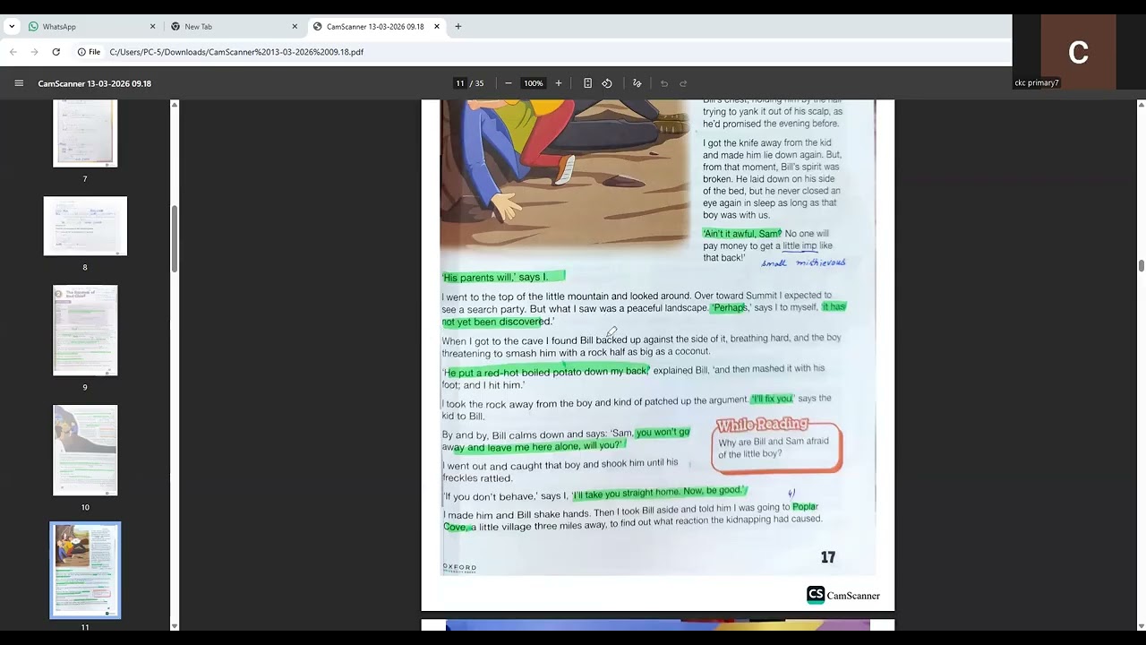 English A & B Class 6 Lecture 3