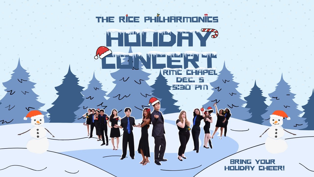 Rice Philharmonics Holiday Concert 2025 | The Rice Philharmonics