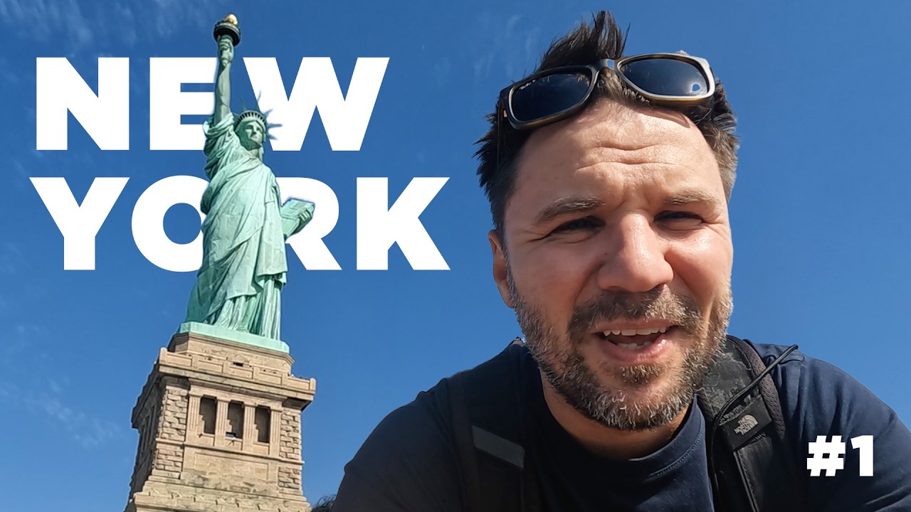 POLECIAŁEM DO NOWEGO JORKU! - MANHATTAN PIERWSZE WRAŻENIA #newyork