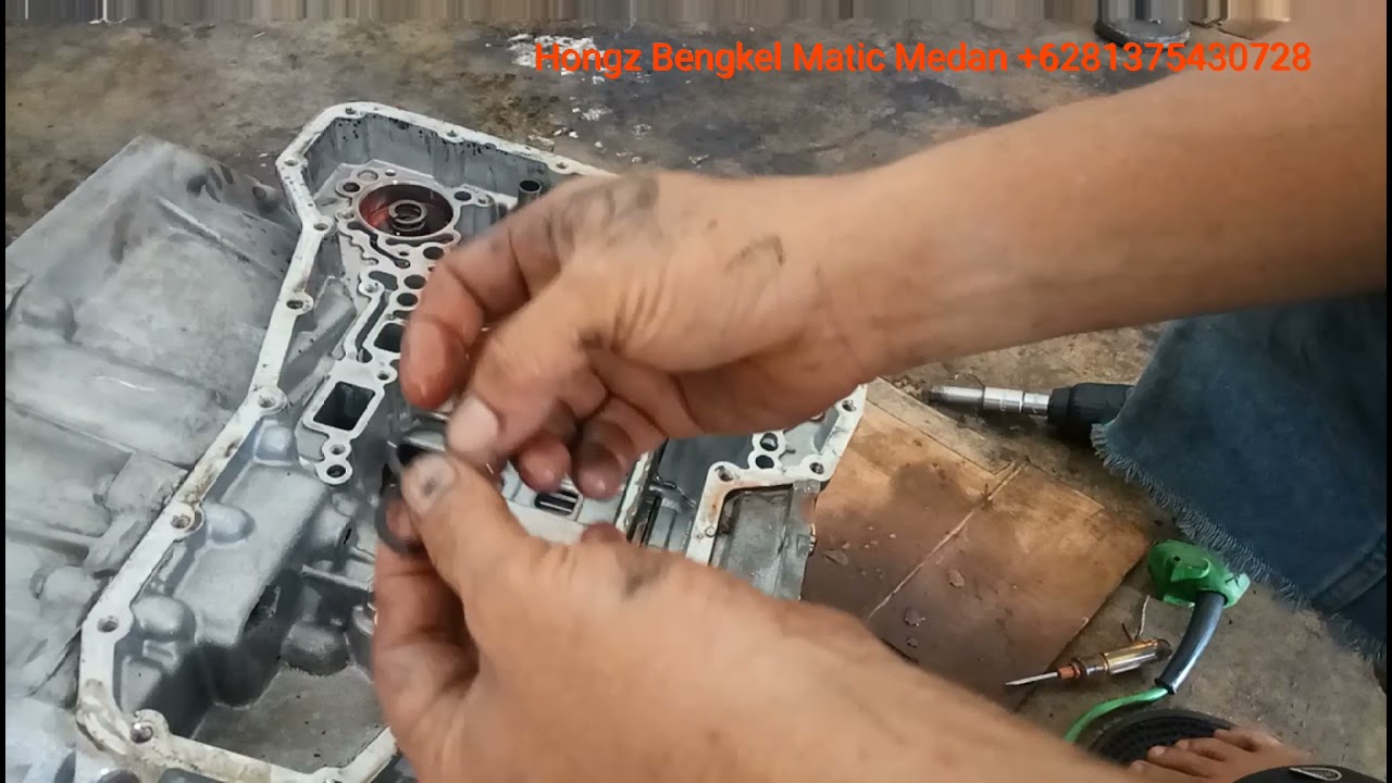 #hongzbengkelmatic#Tutorial cara bongkar transmisi matic grand Livina tahun 2008 1.5 RL4F03A/RL4F03B