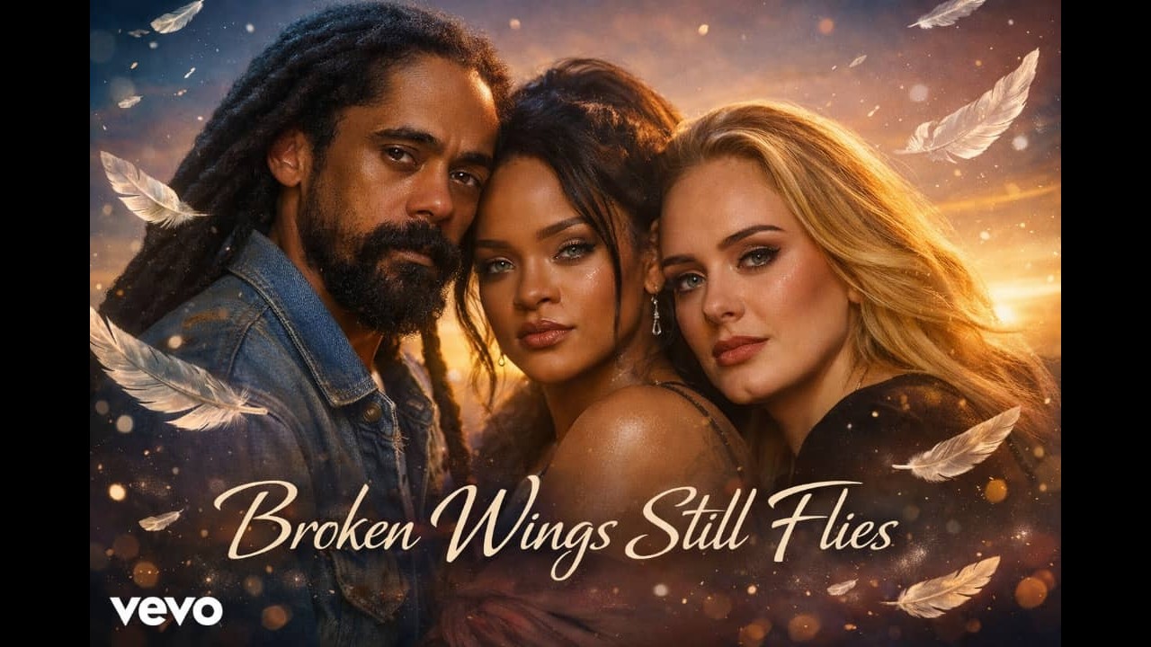 Damian Marley ft Rihanna and Adele - Broken Wings Still Flies (2026 official AI Video)