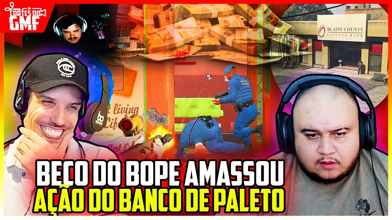 🔥 ASSALTO AO BANCO DE PALETO BECO DO BOPE AMASSOU MUITO NA CAPITAL CITY GTA RP