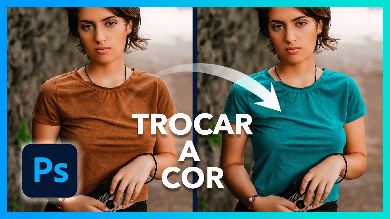 Como Trocar a cor de um objeto usando o Photoshop - Tutorial rápido.