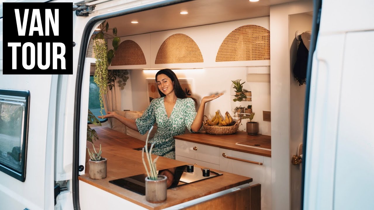 Die BESTE VAN TOUR, die du je gesehen hast! ∙ Off-Grid LUXUS Tiny Home Für Vollzeit Vanlife