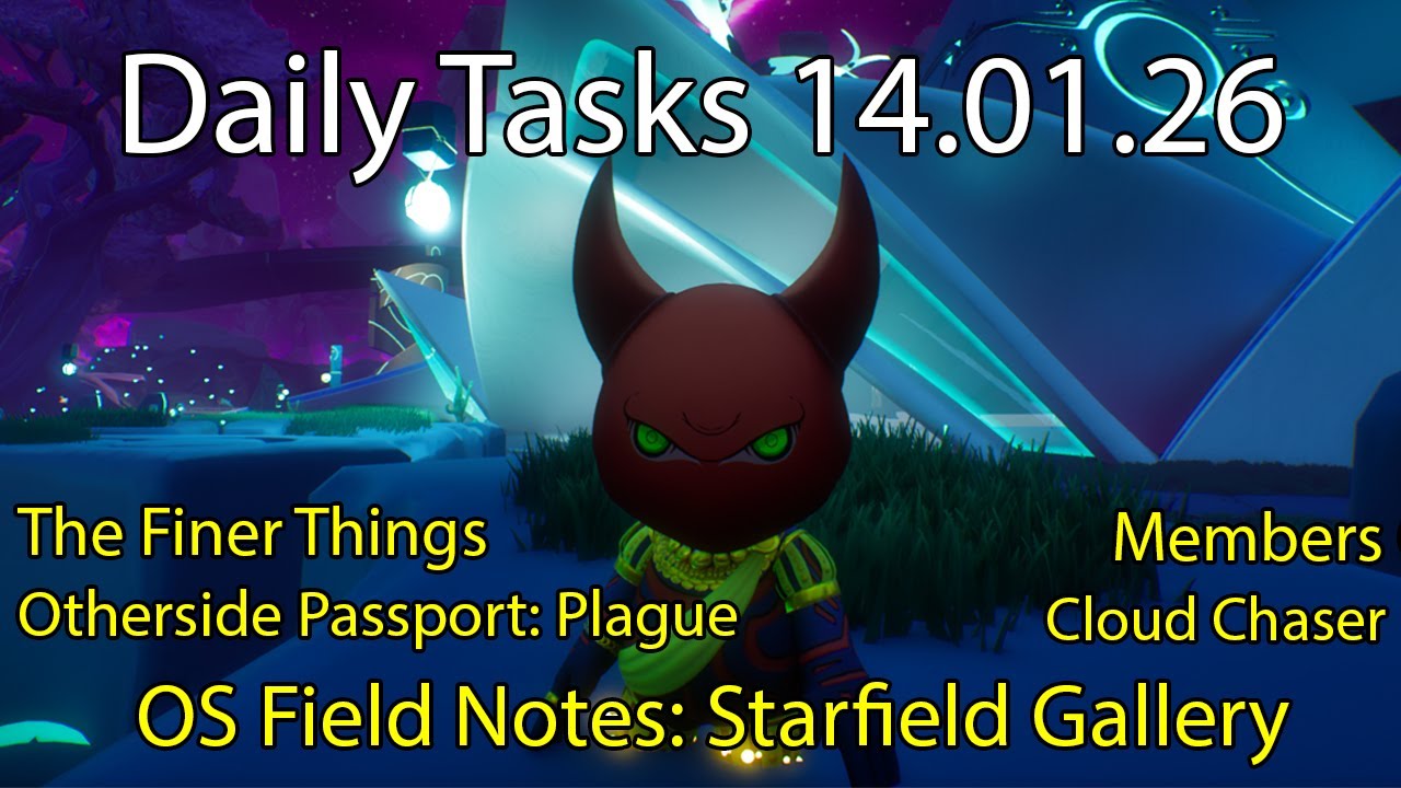 Otherside NEXUS - Daily Tasks 14.01.26