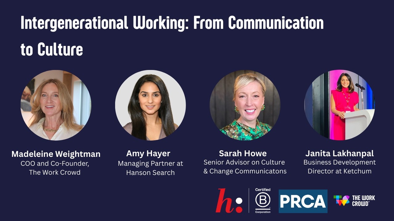 Intergenerational Working in Communications: Leadership, Progression and Performance