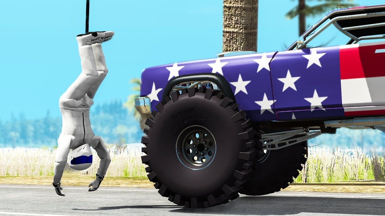 Beamng drive - Stig Ragdoll Crashes Testing #5