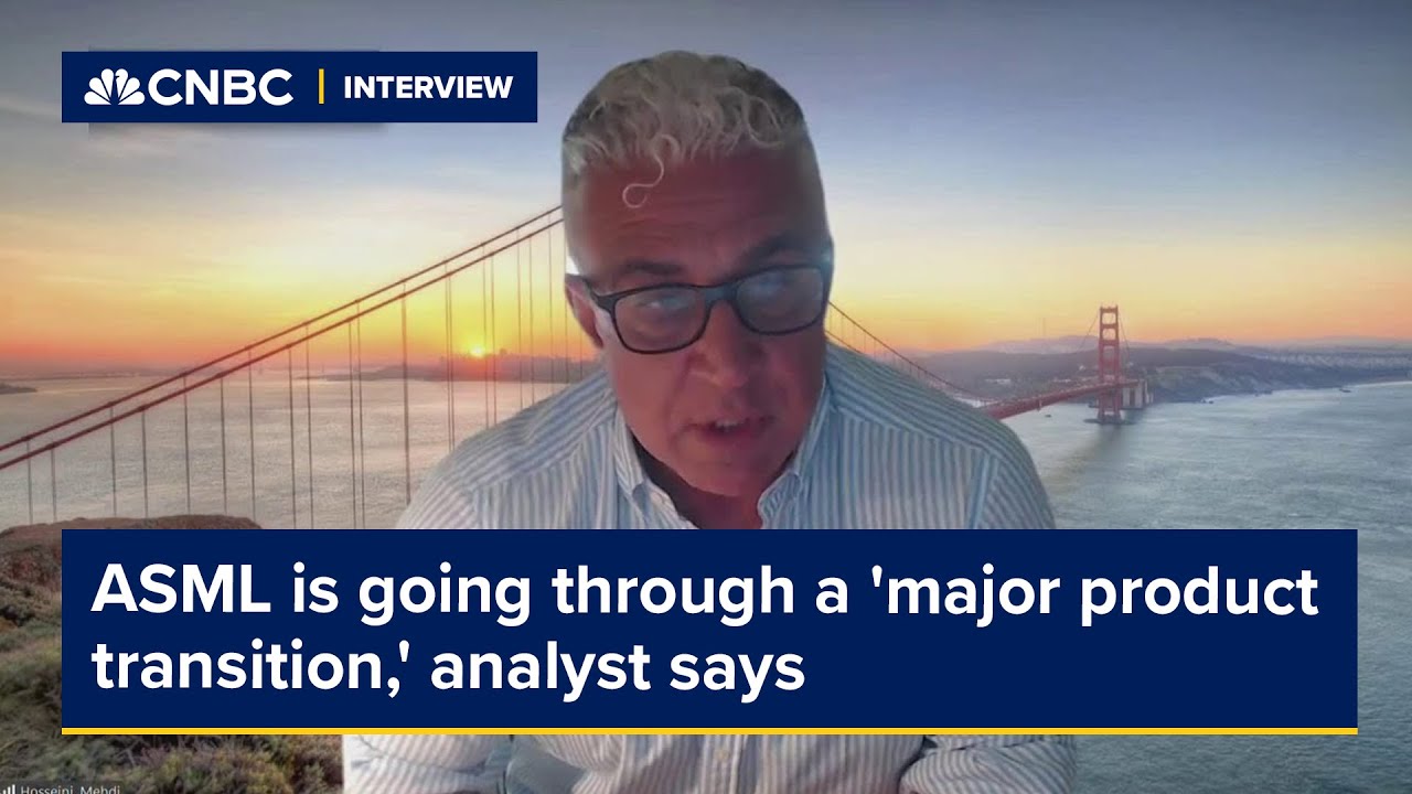 ASML is going through a 'major product transition,' analyst says