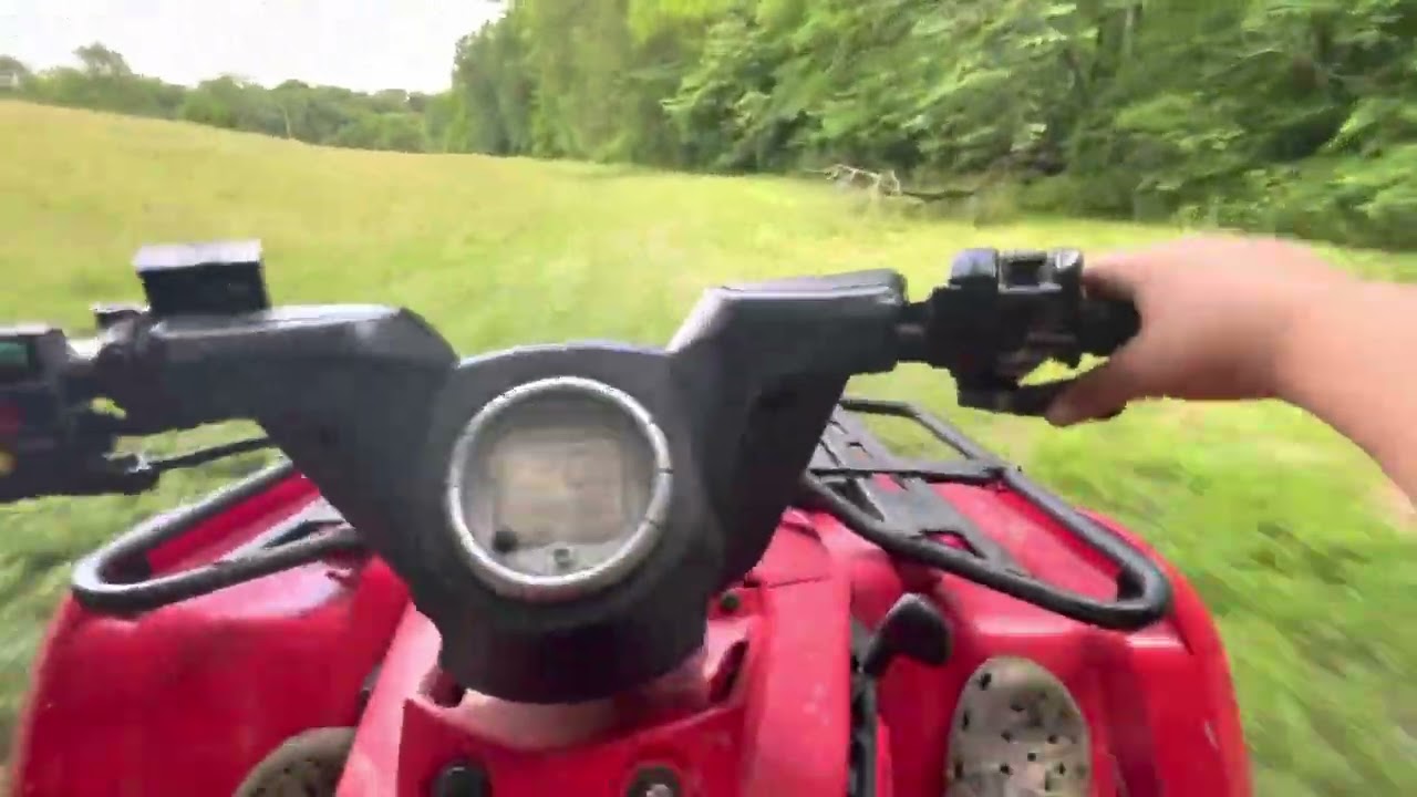 Testing a can am outlander 400
