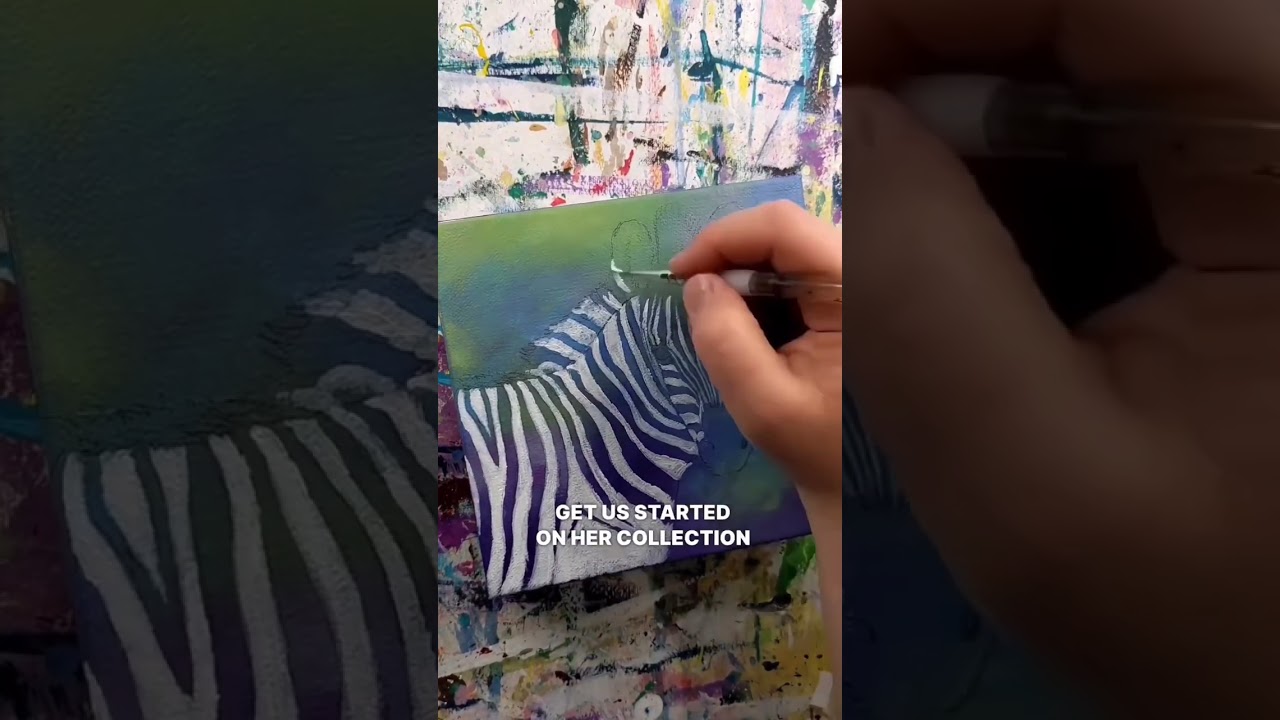 We ❤️ a tiny animal portrait #shorts #art #painting #animals
