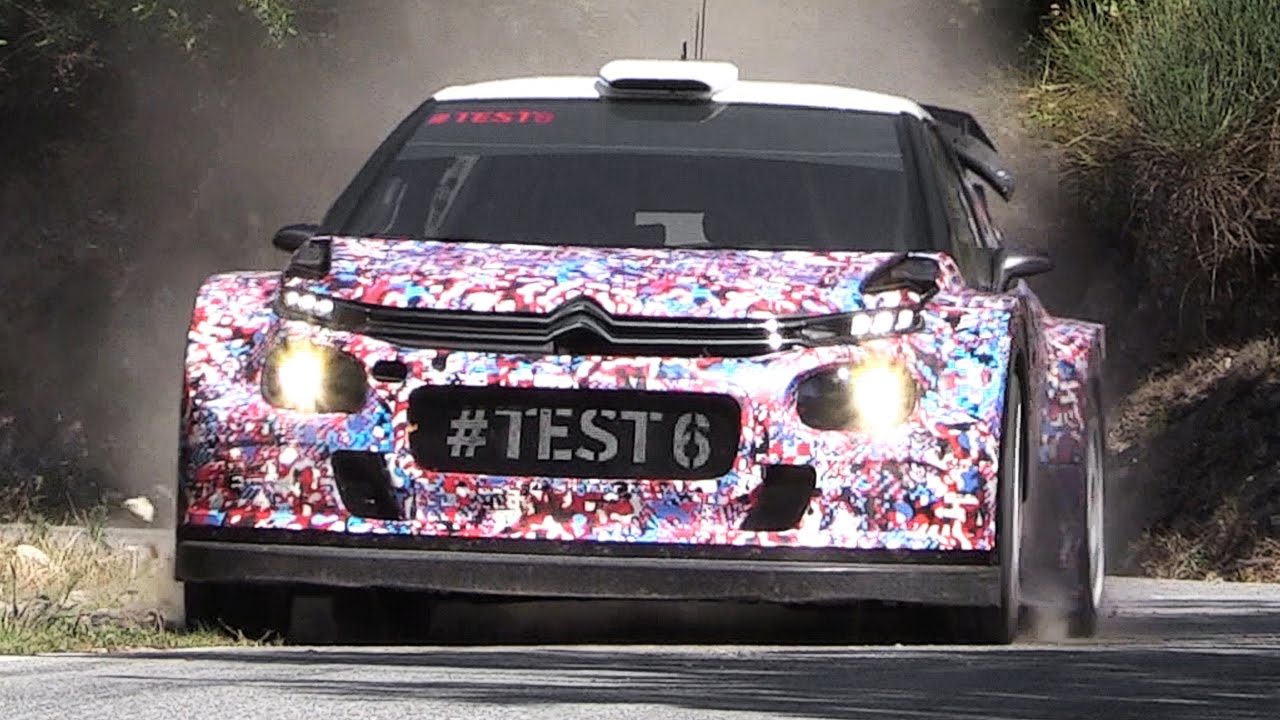 2017 Citroën C3 WRC Sound - Test in Italy