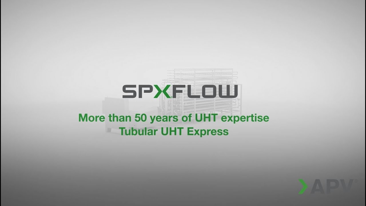 SPX FLOW - APV - Tubular UHT Express Animation -  Fast, Affordable, Proven