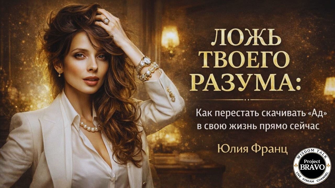 ЛОЖЬ ТВОЕГО РАЗУМА: Как перестать скачивать «Ад» в свою жизнь прямо сейчас. Ю. Франц🔹Project Bravo🔹